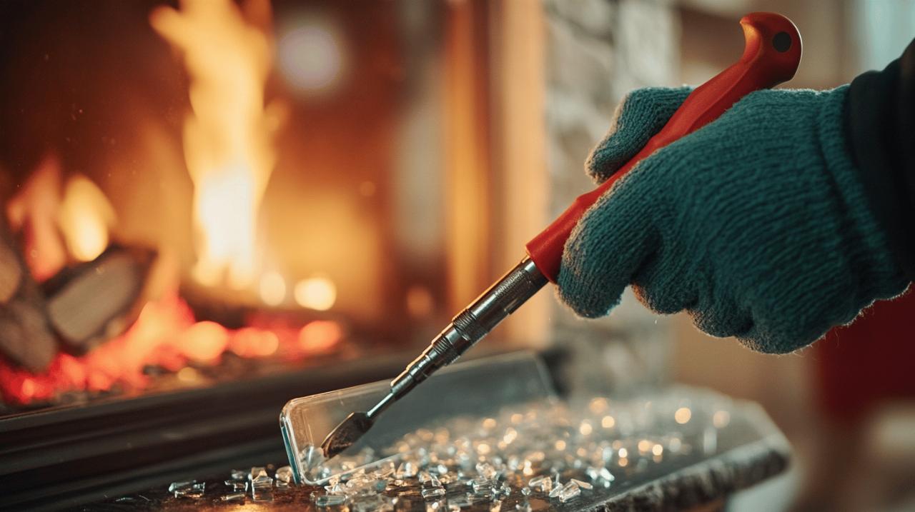Comment remplacer une vitre de cheminee : Guide des reglementations thermiques et securitaires